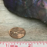 Small Bronze Angel Coin