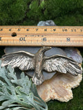 Bronze Large Raven Pendant