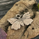 Magic Owl Moth Pendant in Bronze