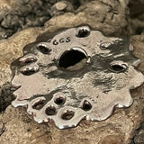 Lichen Pendant Connector in Bronze