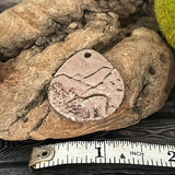 Wandering Bear and Flower in Bronze