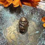 Bronze Zombie Head Bead