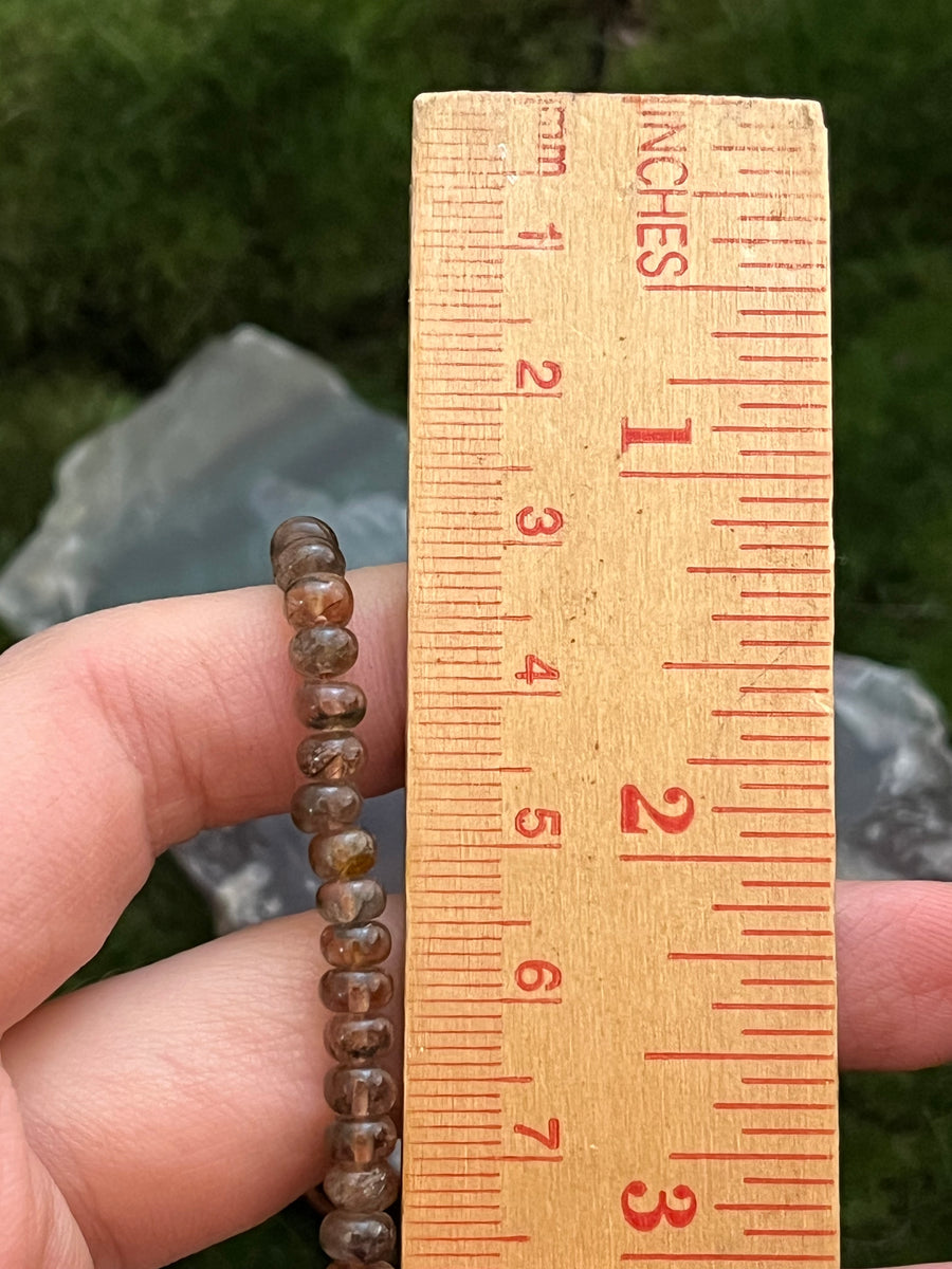 Andalucite Gemstone Strand – GreenGirlStudios