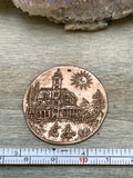 Practical Magic House Coin Pendant