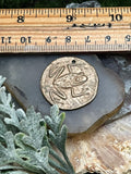 Bronze Tree Frog Coin Pendant