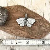 Little Pewter Moth Dangle