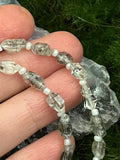 Herkimer Diamond Quartz Gemstone Strand