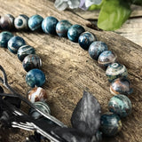 Round Ocean Jasper Bead Strand